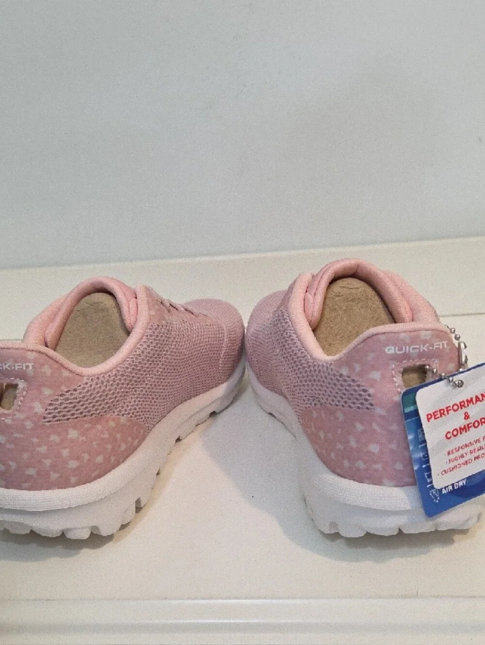 Skechers Women's Lightweight Mesh Athletic Sneaker - Light Pink NWT Size 7 - Picture 4 of 8